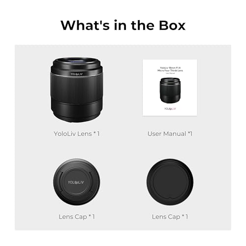 YOLOLIV 18mm F1.4 Micro Four Thirds Lens - style: 18mm Lens Only