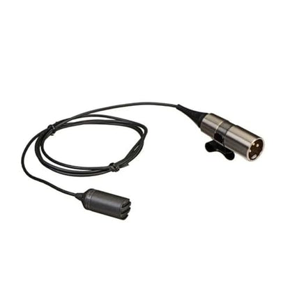 Shure SM11 Omnidirectional Miniature Dynamic Lavalier Microphone with Flexible, Long-Life Cable, Tie Clasp Assembly, Tie Tack Assembly, Connector Belt Clip and Zippered Carrying Bag (SM11-CN) - style: SM11-CN