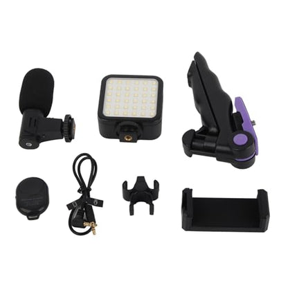 Phone Live Set Live Video Vlogging Kit Mobile Phone Photography Set Social Media Content Creator Tools Video Photography Set Content Creator Essentials Vlogging Kit