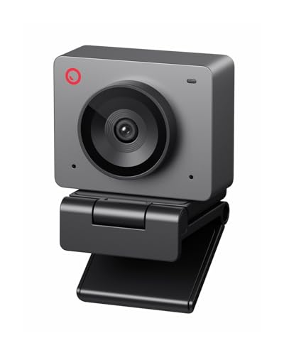 OBSBOT Meet SE 1080P 100FPS Webcam for PC, AI Framing Streaming Camera with 1/2.8" Sensor, Beauty Mode, Gesture Control, Staggered HDR, Web Camera for Desktop Computer, Laptop, Meeting.(Space Grey) - color: Space Grey