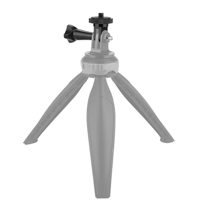 6 Pack Aluminum 1/4"-20 Camera Tripod Adapter, Compatible with GoPro and Insta360 Action Cameras, 1/4" Mount Adapter for Standard 1/4 Accessories