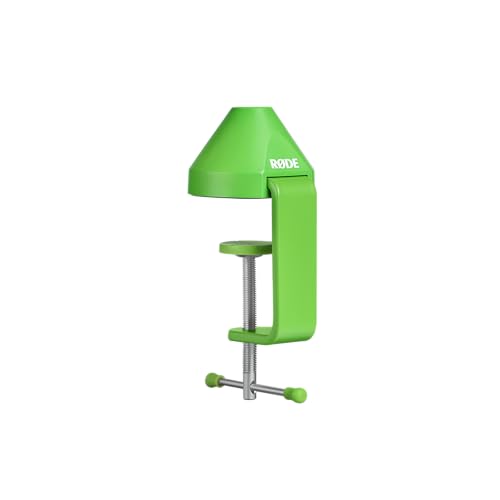 RØDE PSA1+ Professional Studio Arm with Spring Damping and Cable Management (Green) | Parallelogram Spring Design, Supports 94g-1.2kg, 37 Horiz and 34 Vert, Includes Clamp, Desk Insert and 3/8→5/8 Adapter - color: Green