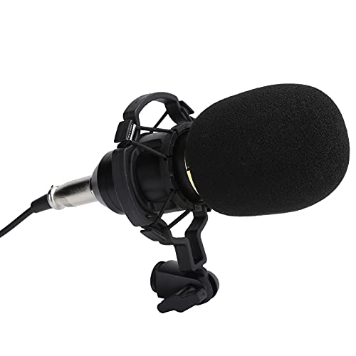 Nikou Microphone Condenser Computer Streaming Broadcasting Singing Device BM800 Recording Kit USB Mic with Shock Mount for Live Broadcast
