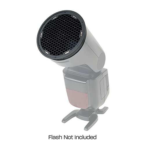 Rogue Magnetic Light Modifier (Flash Grid 45) | perfect for dramatic portraits — simply snap the grid onto your flash for a narrow 45° beam of light - color: Flash Grid 45
