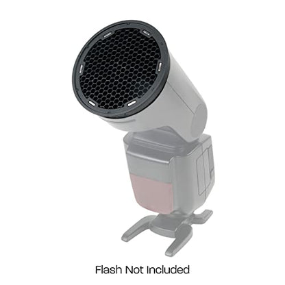 Rogue Magnetic Light Modifier (Flash Grid 45) | perfect for dramatic portraits — simply snap the grid onto your flash for a narrow 45° beam of light - color: Flash Grid 45
