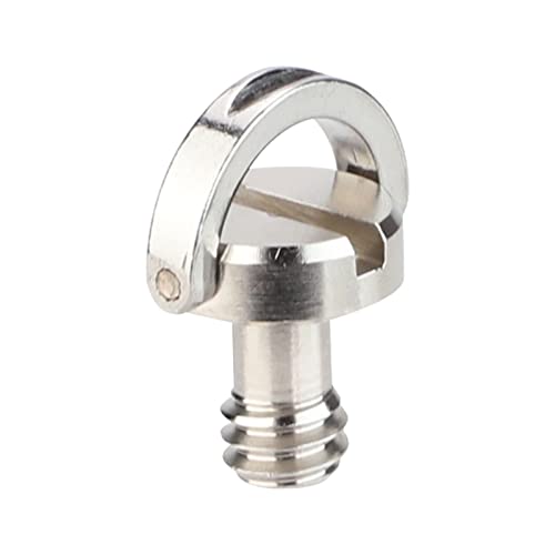 1/4 Inch Quick Release Screw Tripod Screw DSLR Camera Rig Accessories Wich D-Ring.-5 pcs. - size: 1/4''screw*5