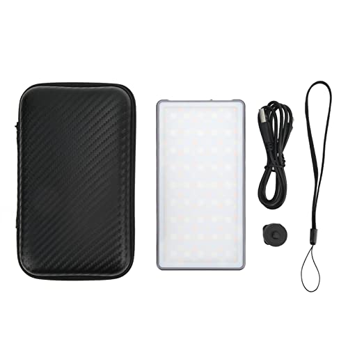 Yctze LED Fill Light RGB Video Panel - Portable Lighting for Streaming & Photography