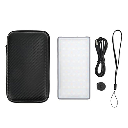 Yctze LED Fill Light RGB Video Panel - Portable Lighting for Streaming & Photography