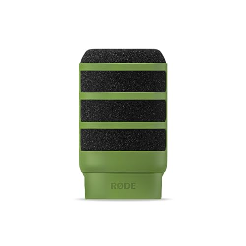 RØDE WS14 Premium Pop Filter for PodMic and PodMic USB (Green) - color: Green
