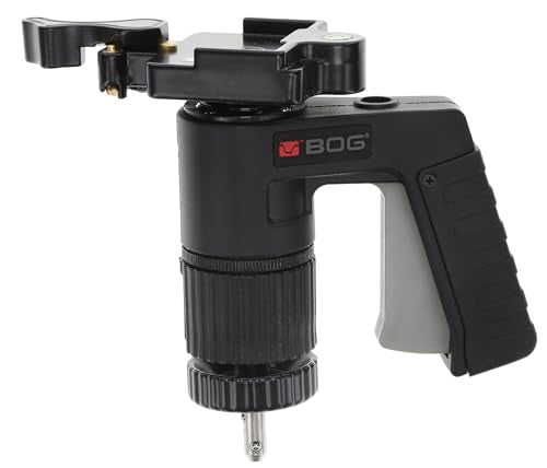 BOG PCA, Professional Camera Adapter Tripod Attachment with Switcheroo System, Standard Connection Threads, Accessory Plate, and Precise One-Handed Angle Adjustments for Hunting, Shooting and Outdoors - style: Professional Camera Adapter