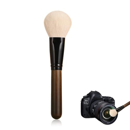 Lens Brush Camera Cleaning Kit for Lenses and Screen Goat Hair Cleaner Pen for DSLR Camera Computer Screen Soft Brush Cleaner Kit for Dust Removal and Lens Maintenance