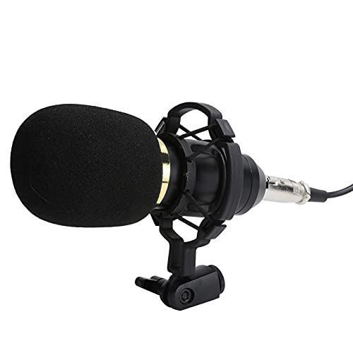 Nikou Microphone Condenser Computer Streaming Broadcasting Singing Device BM800 Recording Kit USB Mic with Shock Mount for Live Broadcast