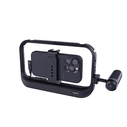 Moment SuperCage – Professional Mobile Filmmaking Rig with Cold Shoe Mounts, ¼”-20 Threads & Accessory Compatibility – Durable Aluminum Camera Cage for Mobile Videography