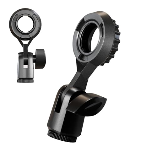 Microphone Holder - Adjustable Non Slip Universal Portable,Desk Microphone Stand Streaming Accessories | for Home Office School Studio Travel Recording Men Women - color: Type A with conversion