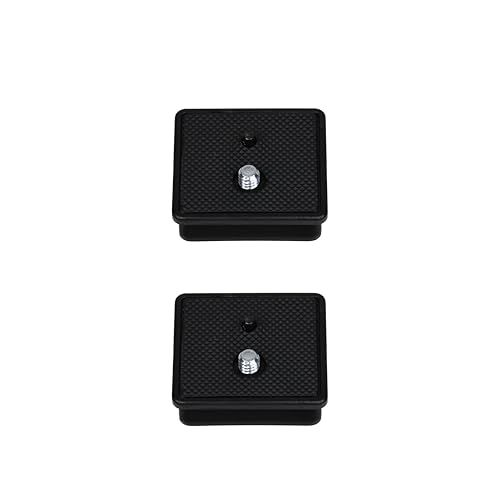 Foto&Tech 2 Pcs 41mm Tripod Quick Release Plate, Camera Mounting Adapter, Replacement Parts for Tripod for Smsnte 1100 2601, Qntray Tripod Mount 1 5/8, Ambco V-0552 V-0554, Snpak 7500 Pro 7500tm 7575i - size: 41mm