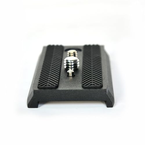 501PL Sliding Dovetail Quick Release Plate - Compatible with Manfrotto 501HDV, 503HDV, 701HDV, MVH400AH, 577/501/503/701 NG Camera Tripod Heads - Includes 1/4"-20 & 3/8"-16 D-Ring Screw - color: Standard Version (90mm)