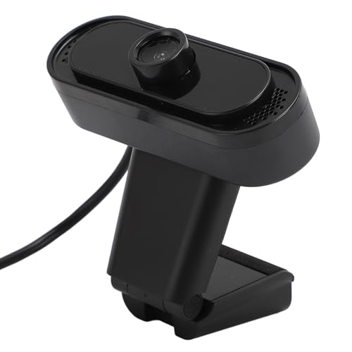 1080P HD Webcam with Noise Reduction Microphone, USB Web Camera for Laptop PC TV, Full HD 30FPS Plug and Play Webcam with Omnidirectional Mic for Zoom Skype YouTube