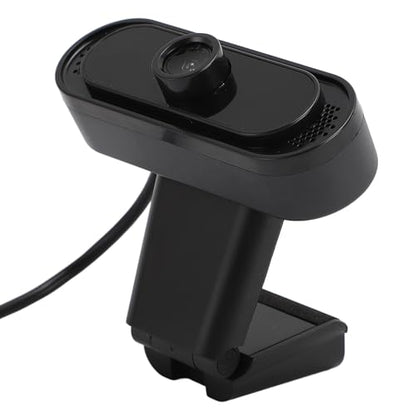 1080P HD Webcam with Noise Reduction Microphone, USB Web Camera for Laptop PC TV, Full HD 30FPS Plug and Play Webcam with Omnidirectional Mic for Zoom Skype YouTube