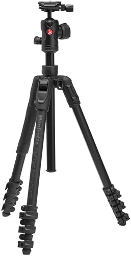 Manfrotto Befree Advanced AS, Camera Tripod, Lever Lock,Compatible with Arca-Swiss, Portable and Compact, Aluminum, Travel Tripod Kit, Ball Head, for DSLR, Mirrorless, Camera Accessories - style: Befree Adv Arca-Swiss Lever Alu