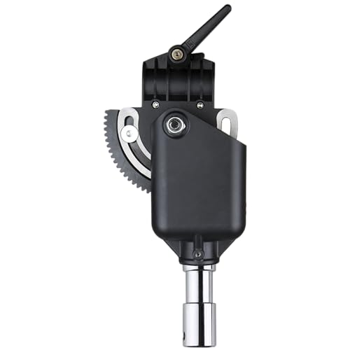 Kupo Heavy-Duty Tilt Head with Crank Handle, Precision Gear Drive, and Reinforced Build for Accurate Angle Control of Broncolor para Reflectors and Large Lighting Modifiers in Studio Use (KG604111)
