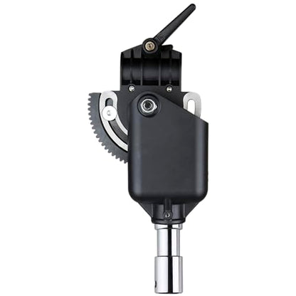 Kupo Heavy-Duty Tilt Head with Crank Handle, Precision Gear Drive, and Reinforced Build for Accurate Angle Control of Broncolor para Reflectors and Large Lighting Modifiers in Studio Use (KG604111)