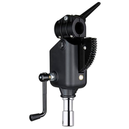 Kupo Heavy-Duty Tilt Head with Crank Handle, Precision Gear Drive, and Reinforced Build for Accurate Angle Control of Broncolor para Reflectors and Large Lighting Modifiers in Studio Use (KG604111)