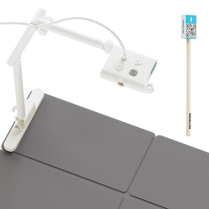 OKIOCAM S Plus 5MP Document Camera & Webcam 2-in-1 for Teachers, Chrombook, Mac, Windows Compatible, for Classroom, Live Demo, Web Conference 1944p