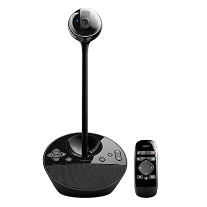 Logitech BCC950 Desktop Conferencing Solution, Full HD 1080p B23 Calling, Hi-Definition Webcam, Speakerphone with Noise-Reducing Mic, for Skype, WebEx, Zoom PC/Mac/Laptop/MacBook - Black