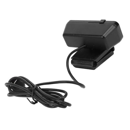 VBESTLIFE HD Webcam with Built in Noise Canceling Microphone and Rotatable Design, 1080P Video and 120° Wide Angle Camera, Cover, for Desktop PC or Laptop