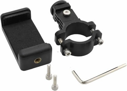 Universal Scope Phone Mount Holder Camera Gun Mount Adapter, Adjustable Bike Phone Holder, Motorcycle Handlebar Phone Mount