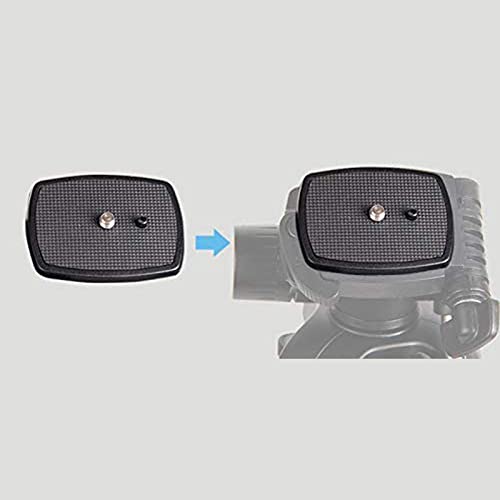 Regetek 35mm Tripod Quick Release QR Plate Replacement Camera Mounting Adapter for Walmart MX1000, OSN, Quantaray, Slik, and Sunpak 5800d 7000tm (Pack of 2)