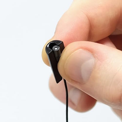 URSA MiniMount. Slim, Low-Profile and Made from Hardened Plastic. Hand-Finished for Smoothness. Includes 5X Hypoallergenic MiniMount Stickies (Black, Sennheiser MKE1) - color: Black, size: Sennheiser MKE1