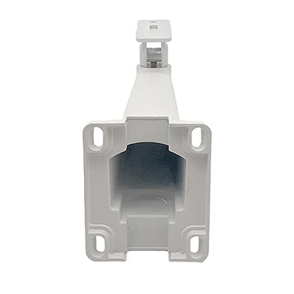 CCTV Security Wall Pole Mounting Loop Bracket,27cm Long Arm Support Monitoring Pole Hoop Bracket Surveillance Camera Wall Mounted/Pole Mounted for CCTV Security Camera PTZ Dome