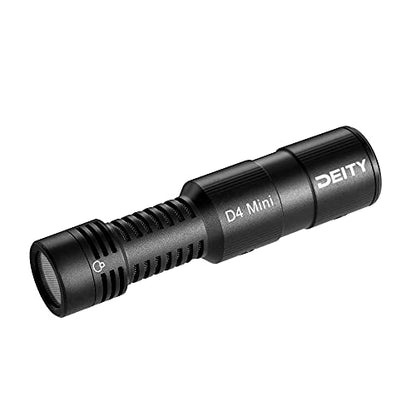 Deity V-Mic D4 Mini Microphone On-Camera Interview Mic Super Cardioid Compact Perfect for Vlog Pocket Cam DSLR Camera,Podcast, Voice Dictation,Recording YouTube, Interview, Video Conference | Ultracompact On-Camera Mic, Plug-in Power, Trs and Trrs Cables,