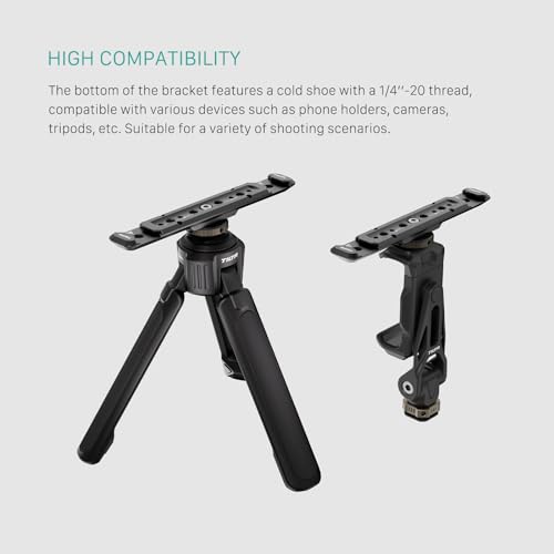 Tilta Cold Shoe Expanded Bracket – Black | Universal | TA-CEB-B