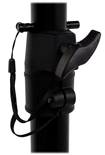 Rockville RVSM1 Pair of Near-Field Studio Monitor Stands, Adjustable Height 33-45in, Heavy-Duty Steel, EVA Foam Padding, Vibration Reduction, for Home Studio Musicians and Audio Engineers