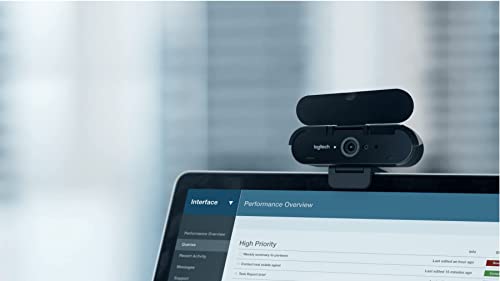 Webcam Cover Compatible with Logitech Brio 4K Webcam, Camera Lens Privacy Webcam Covers for Logi Brio hd 4K Pro