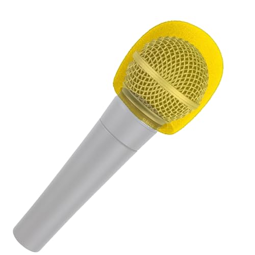 Microphone Windscreen, Ball Style (WS-1Y) Yellow - color: Yellow