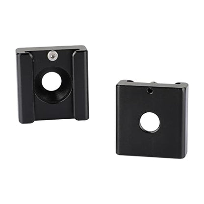 CAMVATE Cold Shoe Mount with 1/4''-20 Hole for Camera Flash Microphone Accessories(2 Pieces) - 0993 - style: 2Piece,black