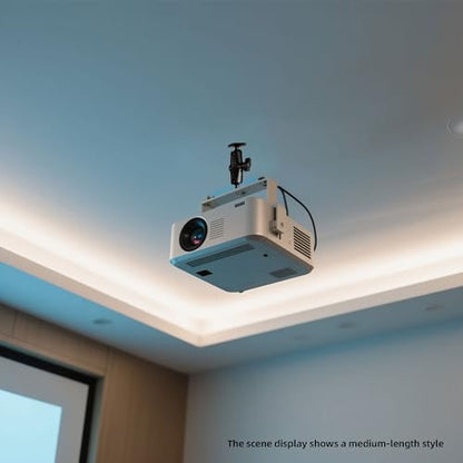 xik Camera Mount Holder: 1" Ball Rhombic Base, 1/4"-20 Thread - Fits Logitech Security Camera，DSLR, CCTV, Action Cam, Projector - Install on Wall, Desk, Car (AMPS), Boat - size: 4.13" Length