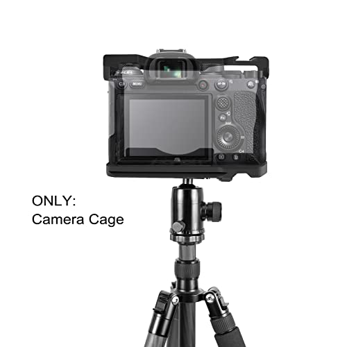 A7ii A7Riii A7iii cage,A9 / A7III / A7M3 / A7Riii / A7ii Camera Cage for Sony A9 A7M3 A7III A73 A7RIII A7R3 A7II Camera Case Rig Cold Shoe