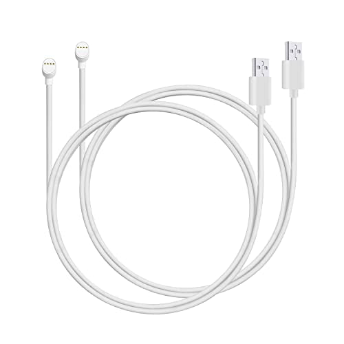 Power Cord for Google Nest Cam (Battery) Only, Weatherproof Charging Cable - 6 ft [2-Pack] - color: 2 M [2-Pack]