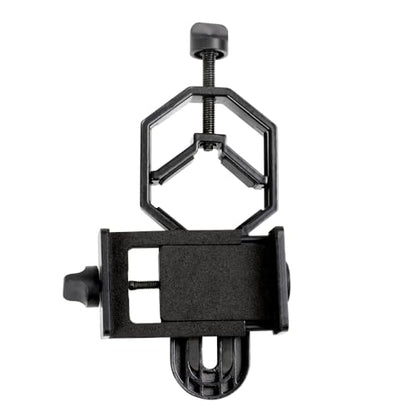 Celestron – Smartphone Adapter for Telescope, Binoculars & Spotting Scopes – Capture Images & Video Through Your Optics – Simple, Durable, Metal Body - Compact and Travel-Friendly - style: Basic Smartphone Adapter
