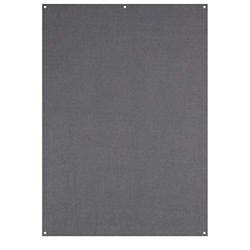 Westcott X-Drop Wrinkle-Resistant 5' x 7' (1.52 x 2.13m) Backdrop for Headshots, Photoshoots & Product Photos - Portable and Travel Friendly (Neutral Gray) - color: Neutral Gray
