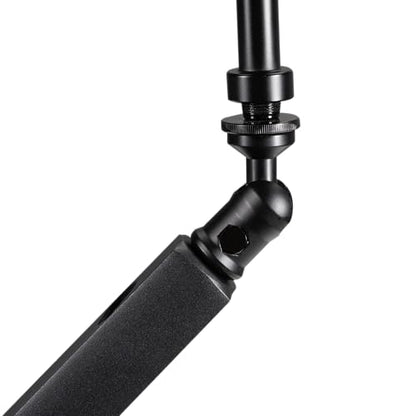 Shure by Gator Premium Low-Profile Desktop Mic Boom Stand; Fully Adjustable for Podcast, Streaming, and Home Office Setups (SH-BROADCAST2)