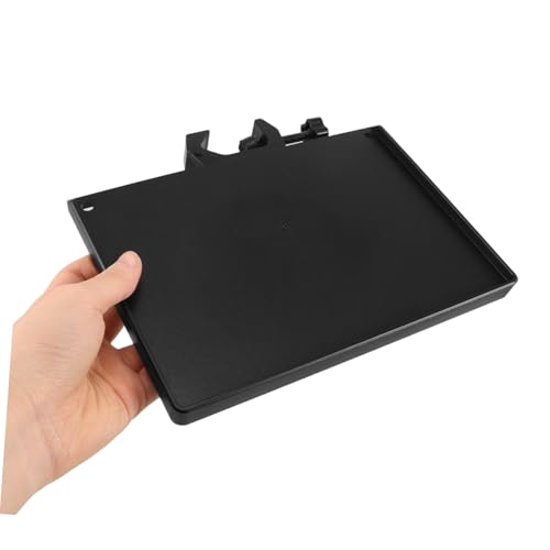 TEHAUX 4pcs Multi-functional Desk Mount Tray for Microphone and Sound Card Lightweight Audio Equipment Organizer for Live Streaming and Video Recording Clamp for Secure Setup