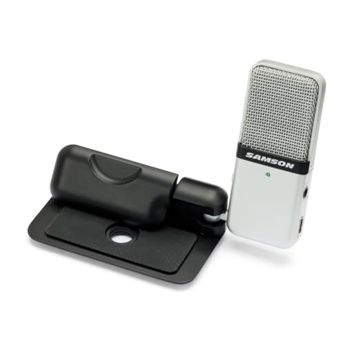Samson GOMIC Go Mic Portable USB Condenser Microphone+Mounting Clip+Carry Case - style: USB Microphone