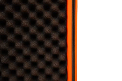 MEIJIA All Weather Portable IP67 Waterproof Protective Case, Hard Camera Case with customizable foam, Perfectly Protection of Camera, Drones,Pistols,Lens,Equipments,18.5 x14.06x6.93inches(Orange) - color: Orange