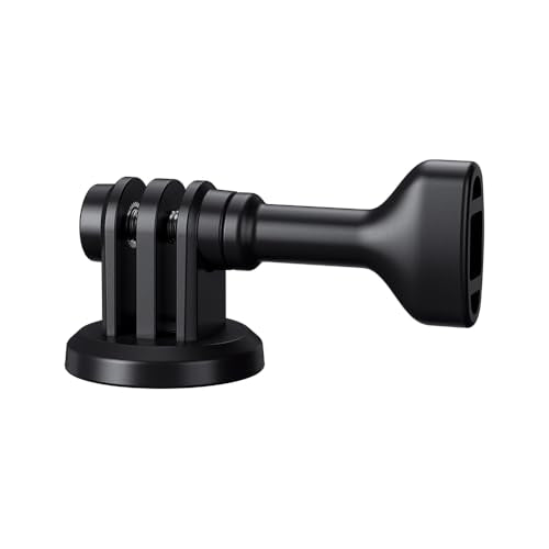 JJC Stylish 1/4 Tripod Mount Adapter for GoPro Go Pro Hero 13 12 11 10 9 8 7 6 5, DJI Osmo Action 4 3, AKASO, Insta360 Ace Pro and Other Action Cameras on Standard 1/4"-20 Tripod Selfie Stick Monopod - size: Tripod Mount (1-Pack)