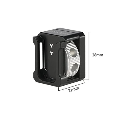 NICEYRIG Cold Shoe Adapter for ARRI Mount, Thumbscrew Easy Mounting Cold Shoe Base for Camera Cage Rig, DSLR Top Handle, Cheeseplate - 500 - style: ARRI mount